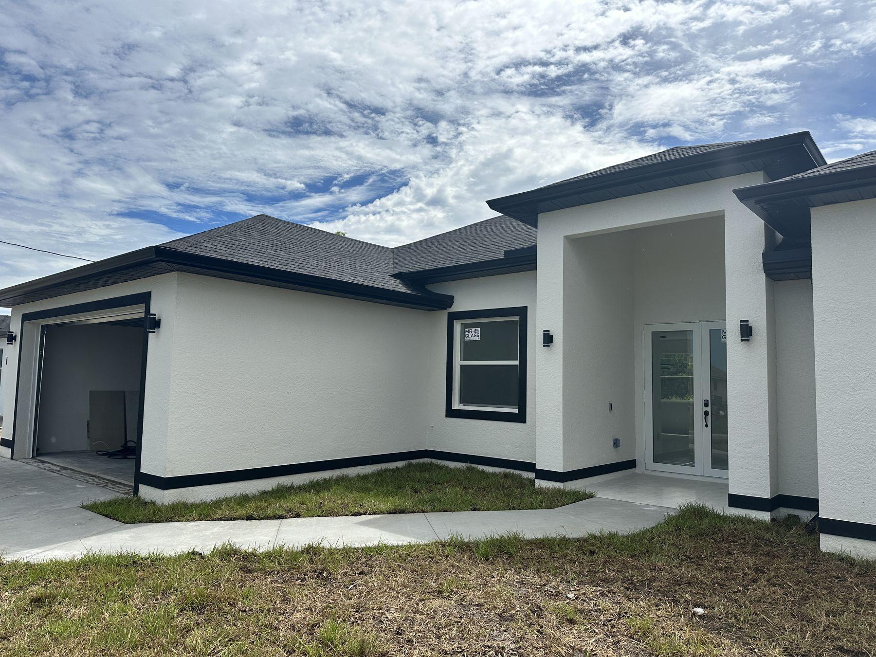 Finished home ready for move-in